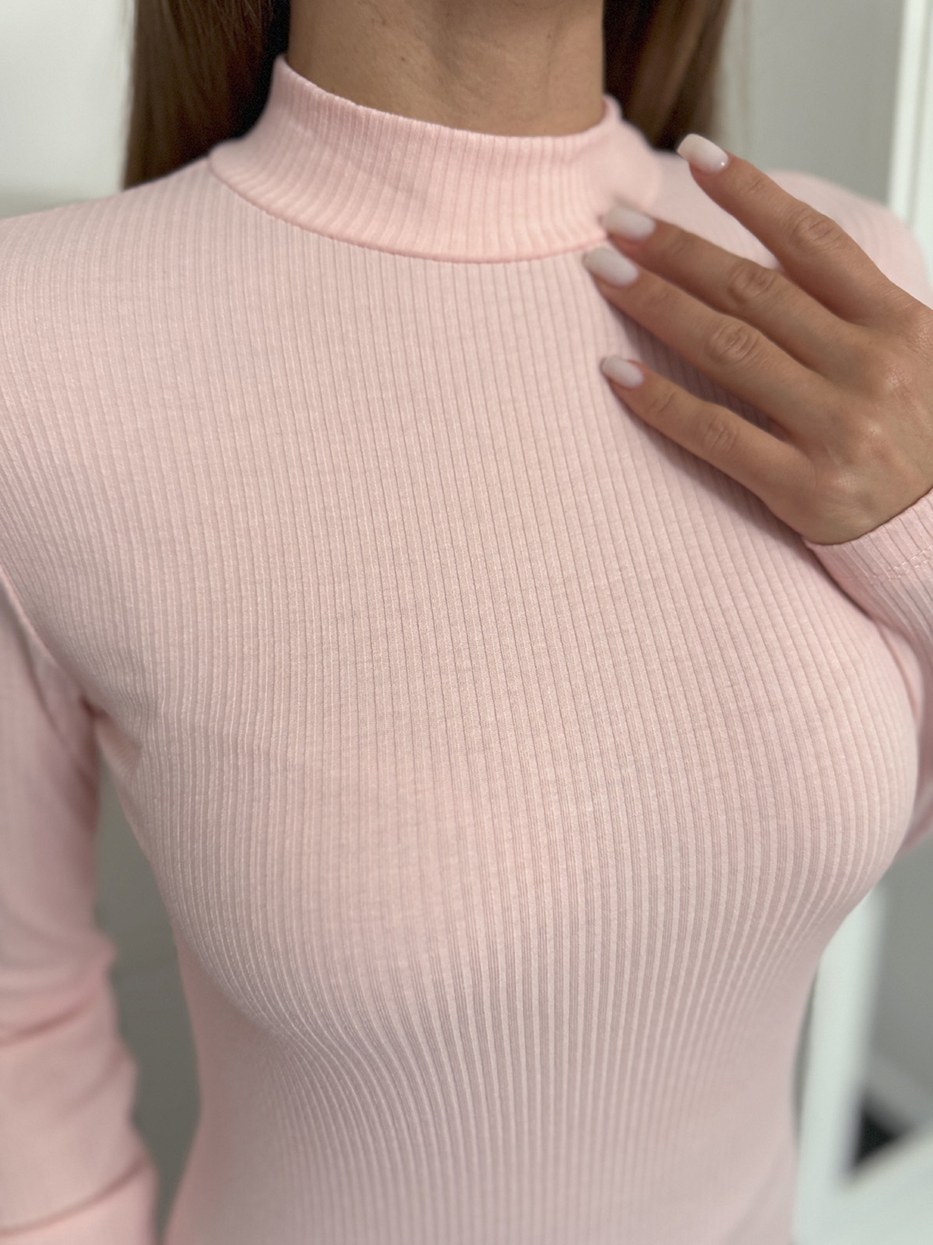 Свитры и кардиганы ISSA Plus модель WN20-655_розовый Фото