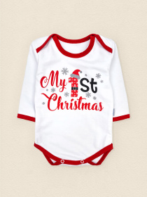 Одежда для младенцев Dexter’s модель MyFirstChristmasWhiteBDSTDXT Фото