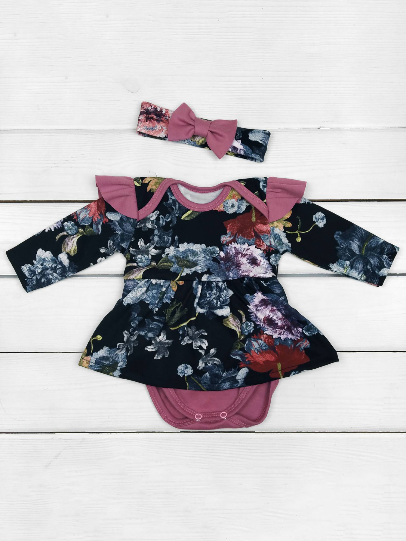Одяг для немовлят Dexter’s модель FlowerBlackBDSTDXT Фото