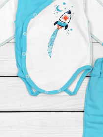 Одяг для немовлят Dexter’s модель RocketBlueWhiteBDSTDXT Фото