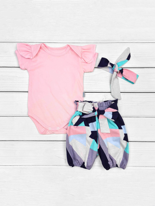 Одежда для младенцев Dexter’s модель AbstractPinkBlueBDSTDXT Фото