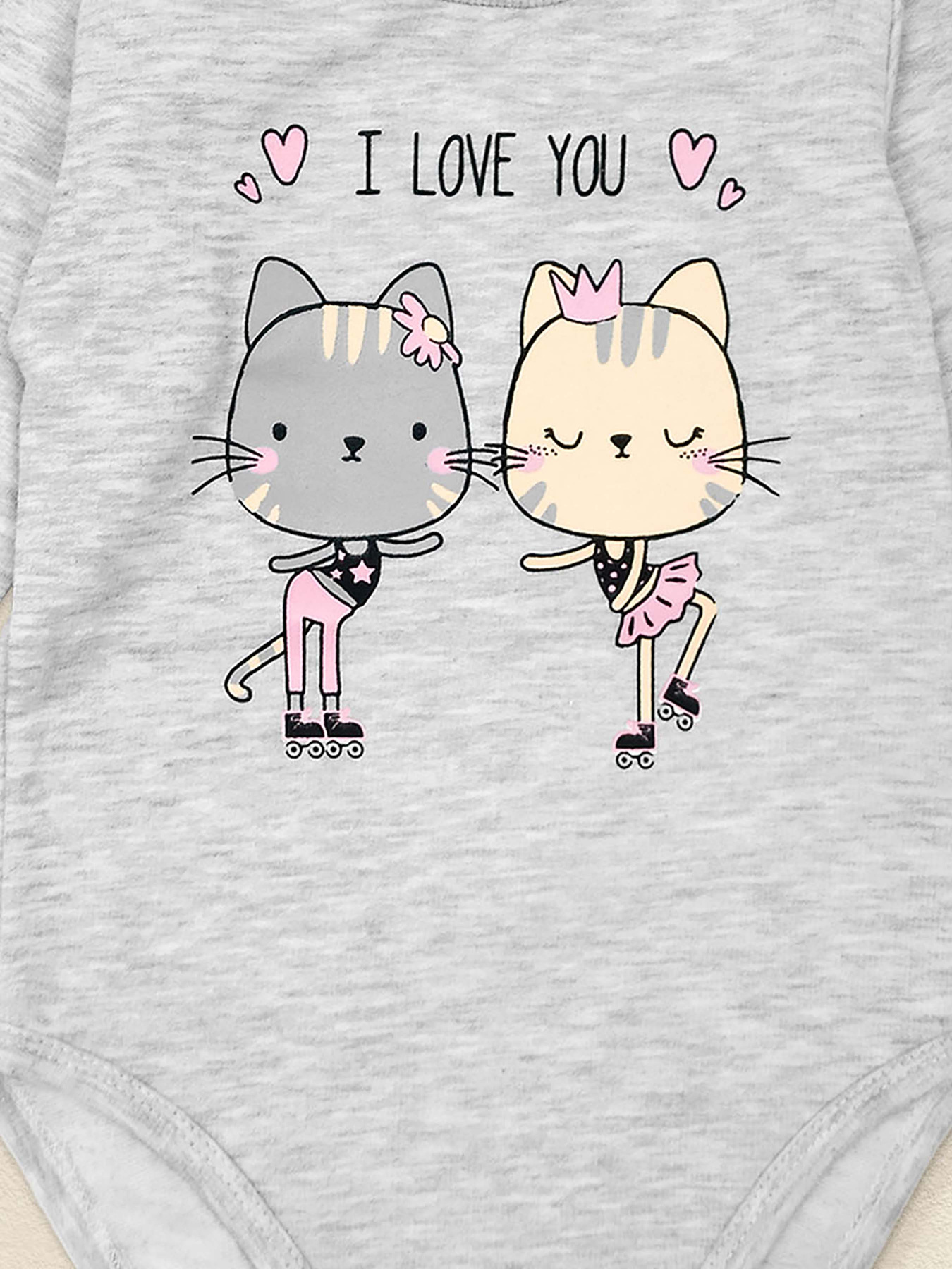 Одяг для немовлят Dexter’s модель IloveyouGrayBDSTDXT Фото