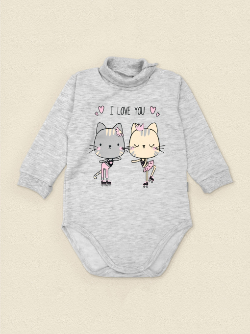 Одяг для немовлят Dexter’s модель IloveyouGrayBDSTDXT Фото