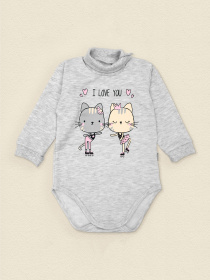 Одяг для немовлят Dexter’s модель IloveyouGrayBDSTDXT Фото
