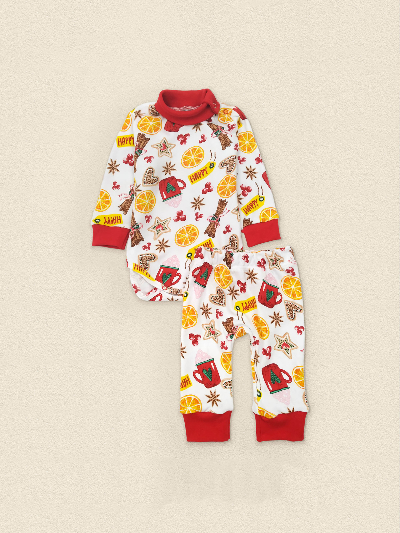 Одяг для немовлят Dexter’s модель CinnamonRedWhiteBDSTDXT Фото