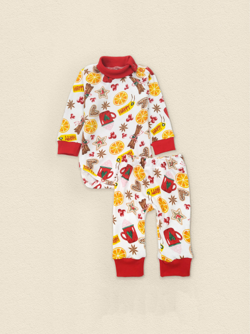 Одяг для немовлят Dexter’s модель CinnamonRedWhiteBDSTDXT Фото