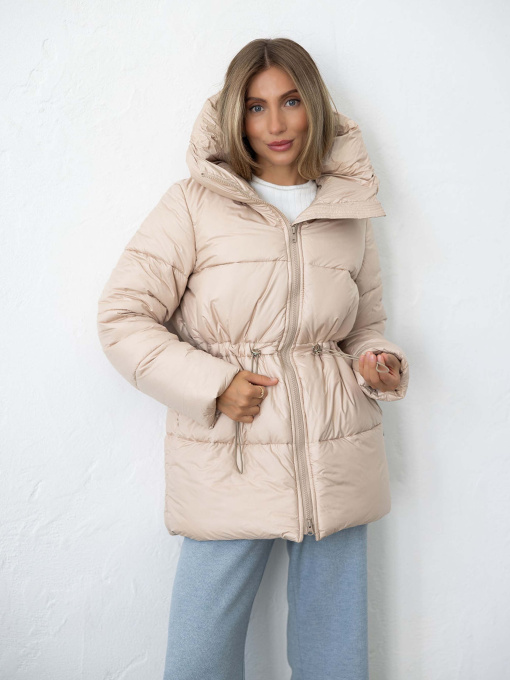 Куртки и дубленки FloveTouch модель 4043С_Kulisa_beige Фото