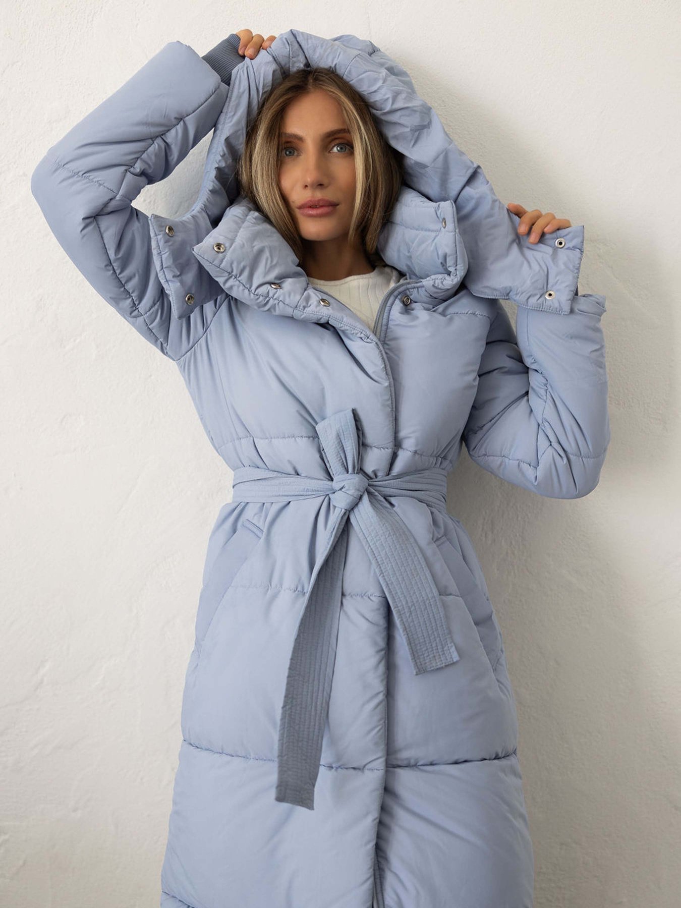 Куртки и дубленки FloveTouch модель 4023_Dana_Blue Куртки и дубленки FloveTouch модель 4023_Dana_Blue Фото
