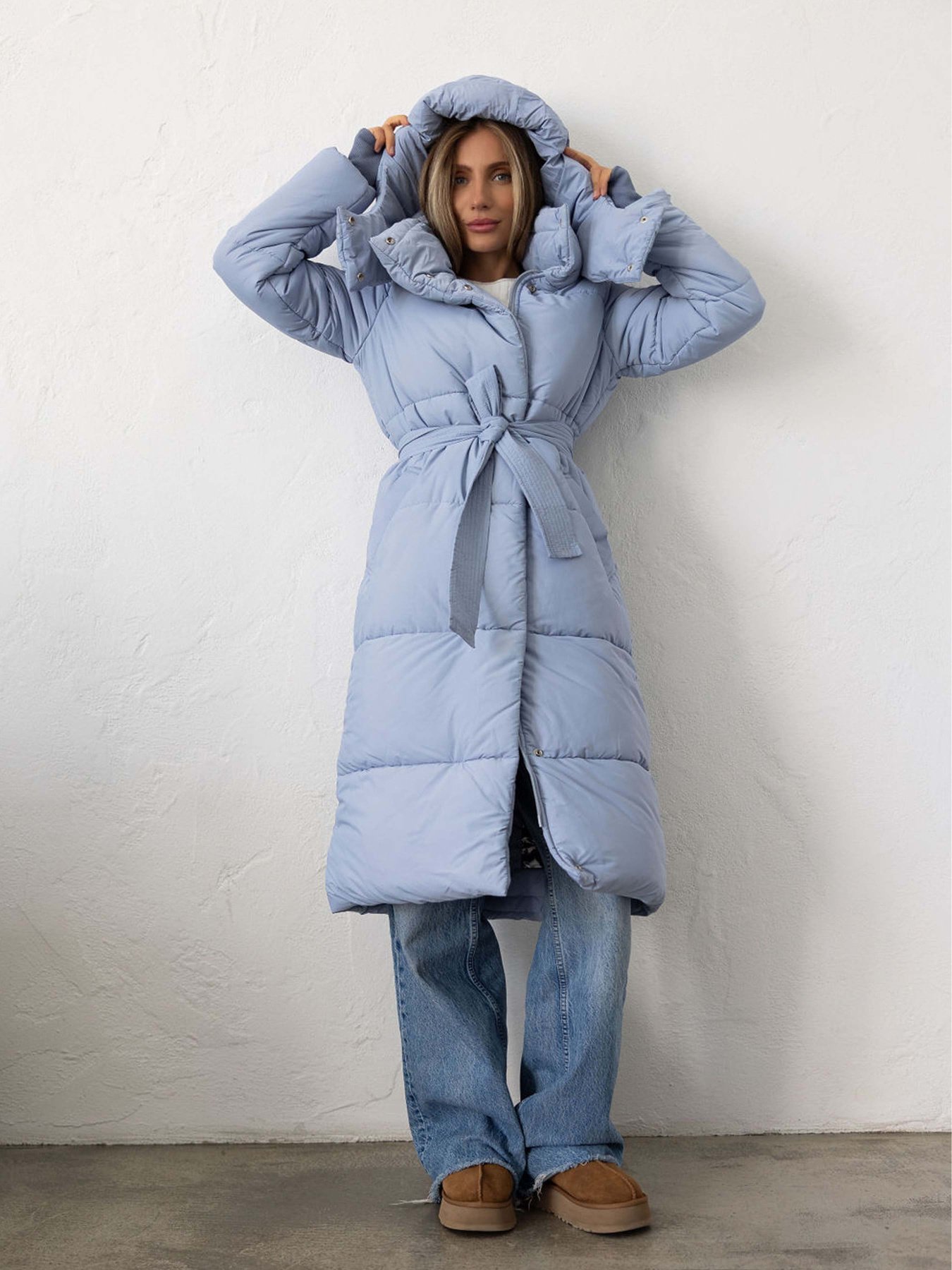 Куртки и дубленки FloveTouch модель 4023_Dana_Blue Куртки и дубленки FloveTouch модель 4023_Dana_Blue Фото