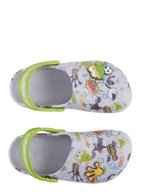 Шлёпанцы COQUI модель 8701Khaki_Grey_Party_Green_Hero_Amulet Фото