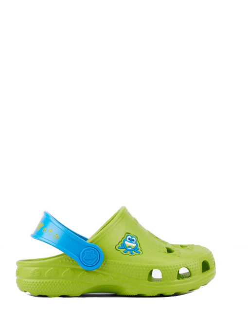 Шльопанці COQUI модель 8701_Party_Gree_Sea_Blue Фото