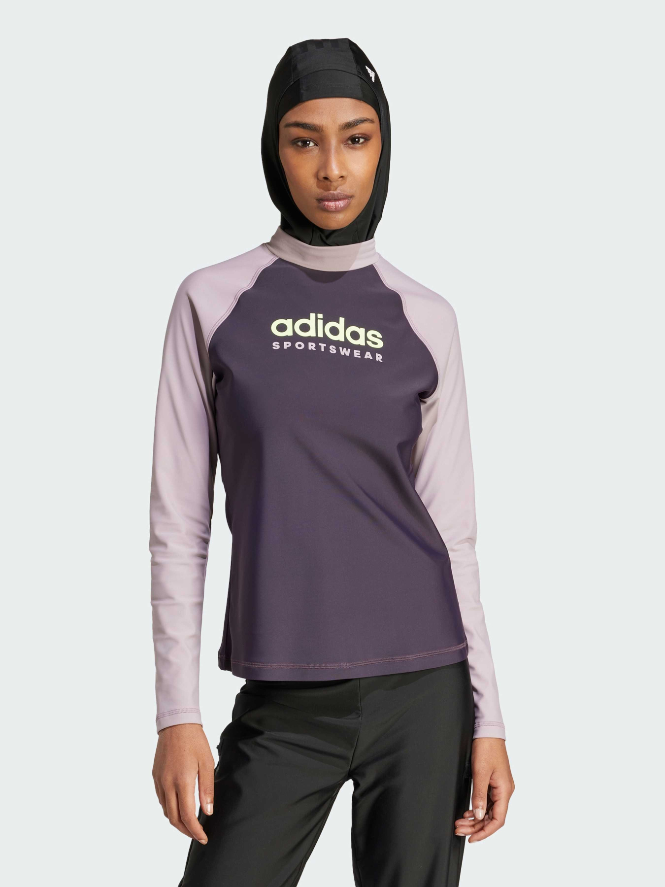 Одяг для пляжу Adidas Лонгслів Для Плавання модель IN1607 Одяг для пляжу Adidas Лонгслів Для Плавання модель IN1607 Фото