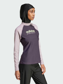 Одяг для пляжу Adidas Лонгслів Для Плавання модель IN1607 Фото