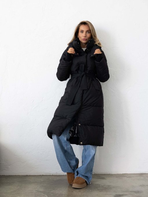 Куртки и дубленки FloveTouch Дана модель 4023BK_Dana_black Фото