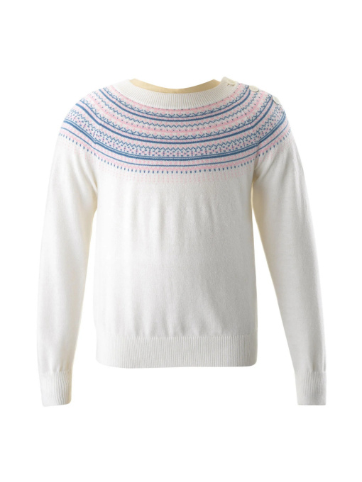 Свитры и кардиганы Rachel Riley Fairisle модель GSW14IVAAH-IVR Фото