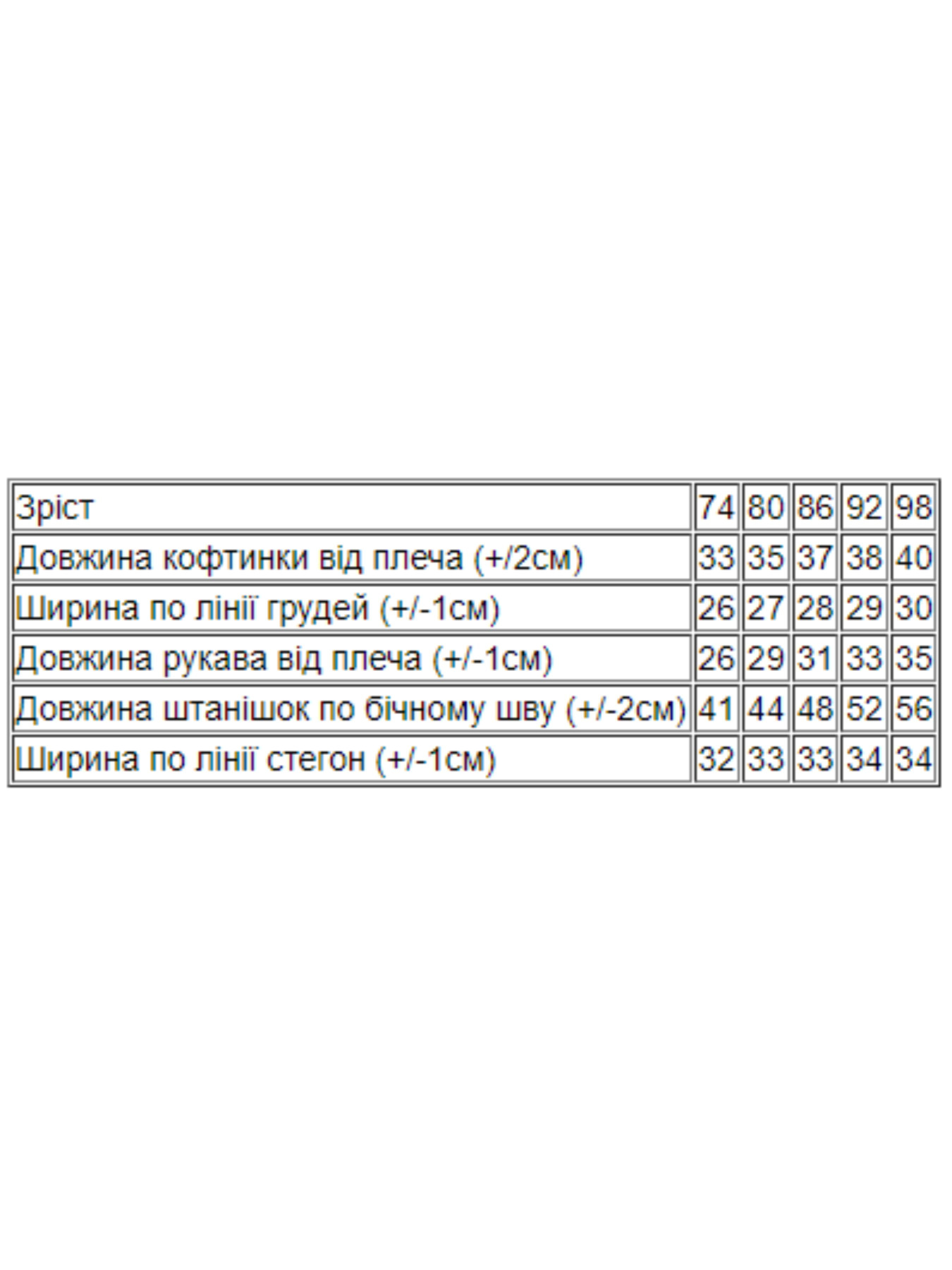 Одежда для младенцев Носи своє модель 5063-023-33-5-1-svtlo-buzkovij-tvtt Фото