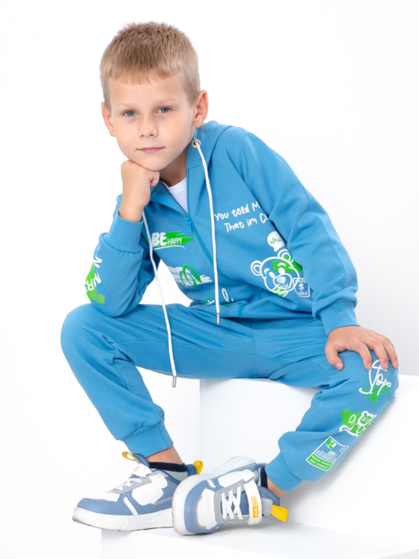 Костюмы Носи своє модель 6018-023-33-2-goluba-blakitx-bear Фото
