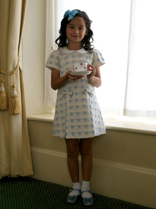 Сукні Rachel Riley Dot Damask модель GDR231BLAAG-BLU Фото