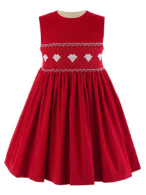 Платья Rachel Riley Heart Smocked модель PI29REAAX-RED Фото