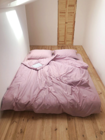 Комплект постільної білизни класичний рожевий Cozy модель 8047787 Фото