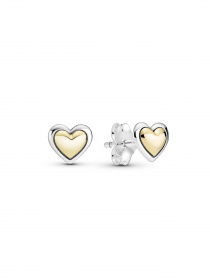Серьги-гвоздики PANDORA Moments модель 299389C00 Фото