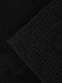 Килимок для ванної "Лиман" чорний MBM HOME модель BM-02 M BLACK Фото