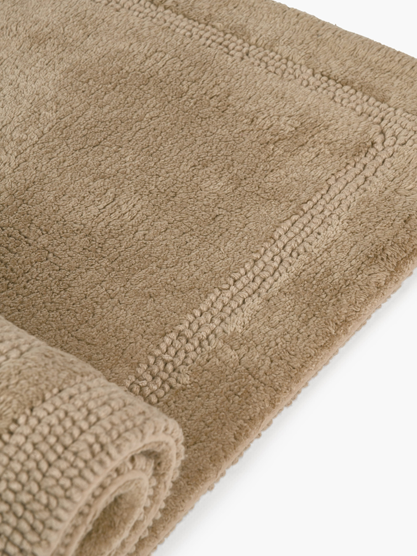 Коврик для ванной "Лиман" холодный бежевый MBM HOME модель BM-02 COOL BEIGE Фото