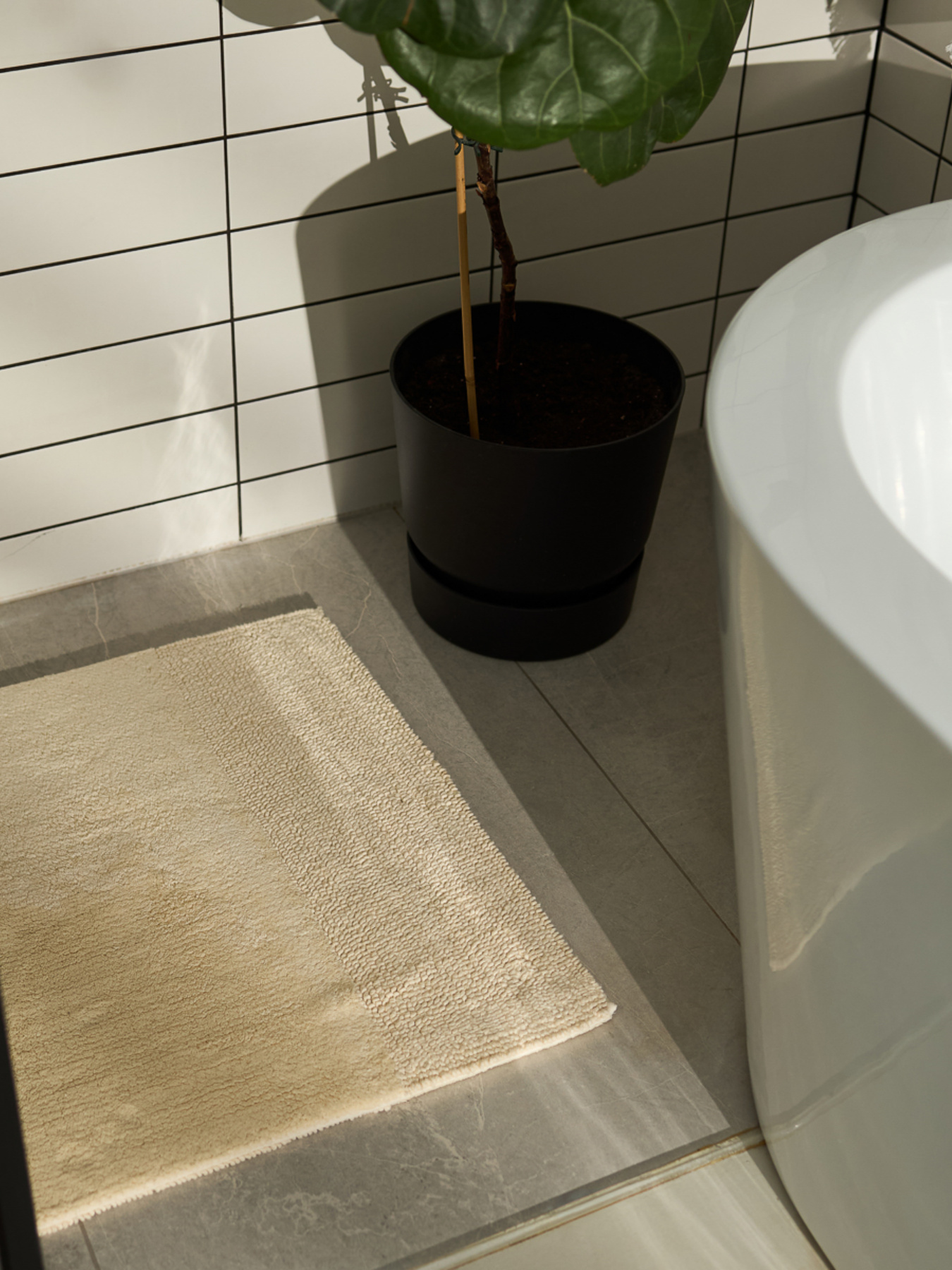 Коврик для ванной "Пляж" бежевый MBM HOME модель BM-03 BEIGE Коврик для ванной "Пляж" бежевый MBM HOME модель BM-03 BEIGE Фото