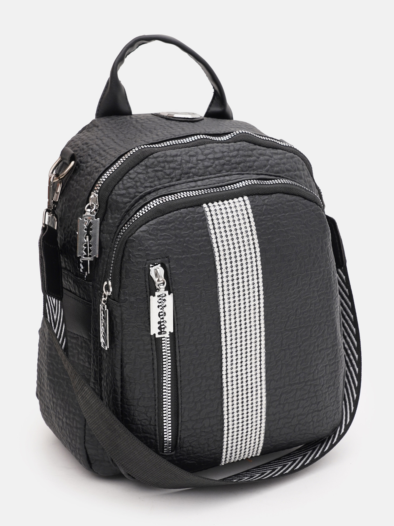 Рюкзаки Monsen модель C1kp-9246bl-black Фото