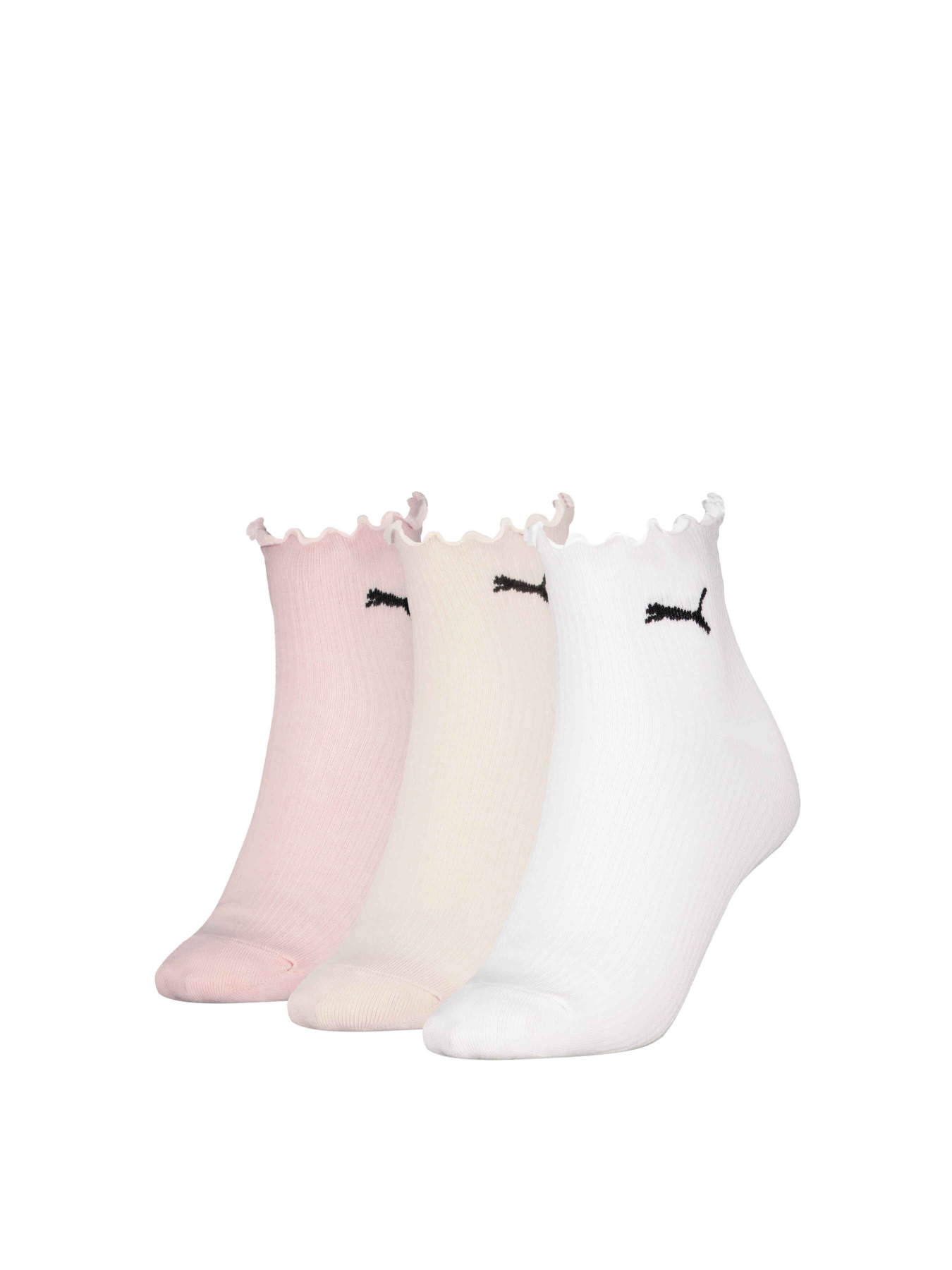 Носки и гольфы PUMA Women Ruffle Quarter 3p модель 938561 Фото