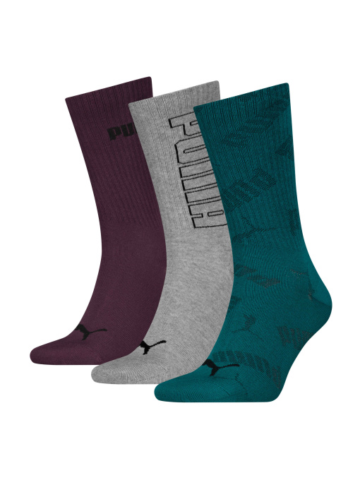Носки и гольфы PUMA Unisex Mesh Logo Crew S модель 938564 Фото