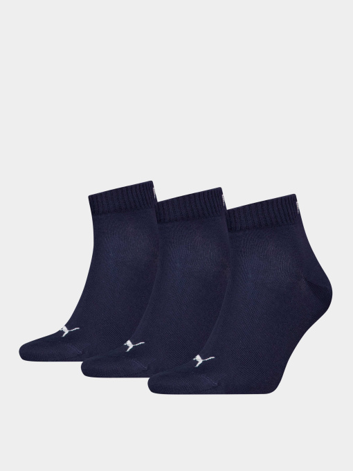 Шкарпетки та гольфи PUMA Unisex Quarter Plain 3p модель 938589 Фото