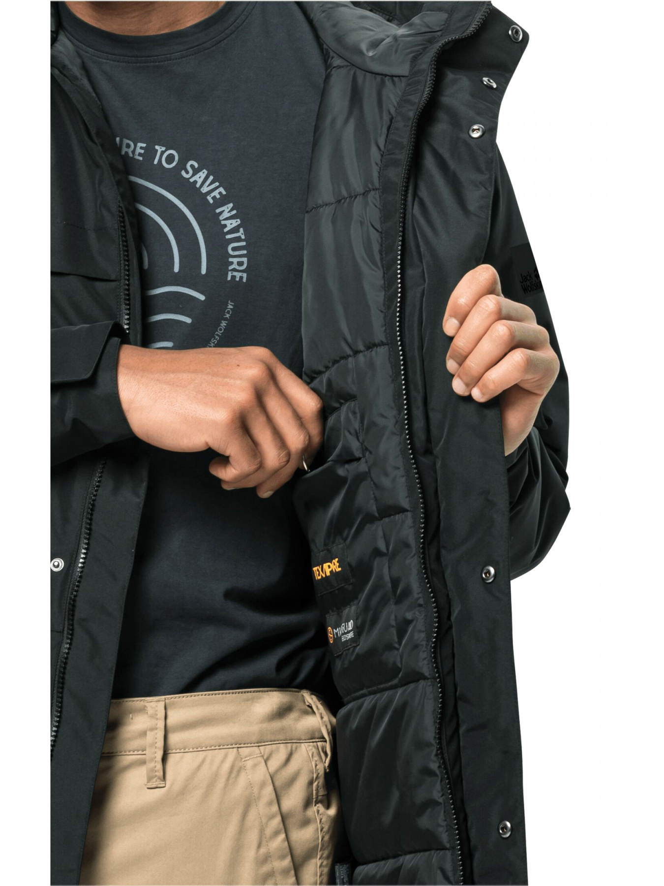 Куртки та дублянки Jack Wolfskin Winterlager Parka модель 1115471_6000 Фото