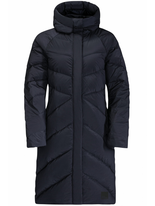 Куртки и дубленки Jack Wolfskin Marienplatz coat w модель 1206971_1010 Фото