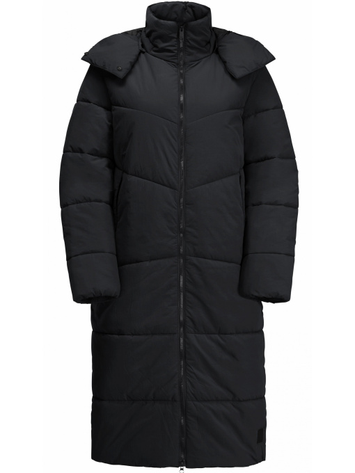 Куртки и дубленки Jack Wolfskin Karolinger Long Coat модель 1207481_6350 Фото