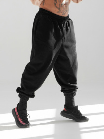 Штани IJ модель jogger-flis-black Фото