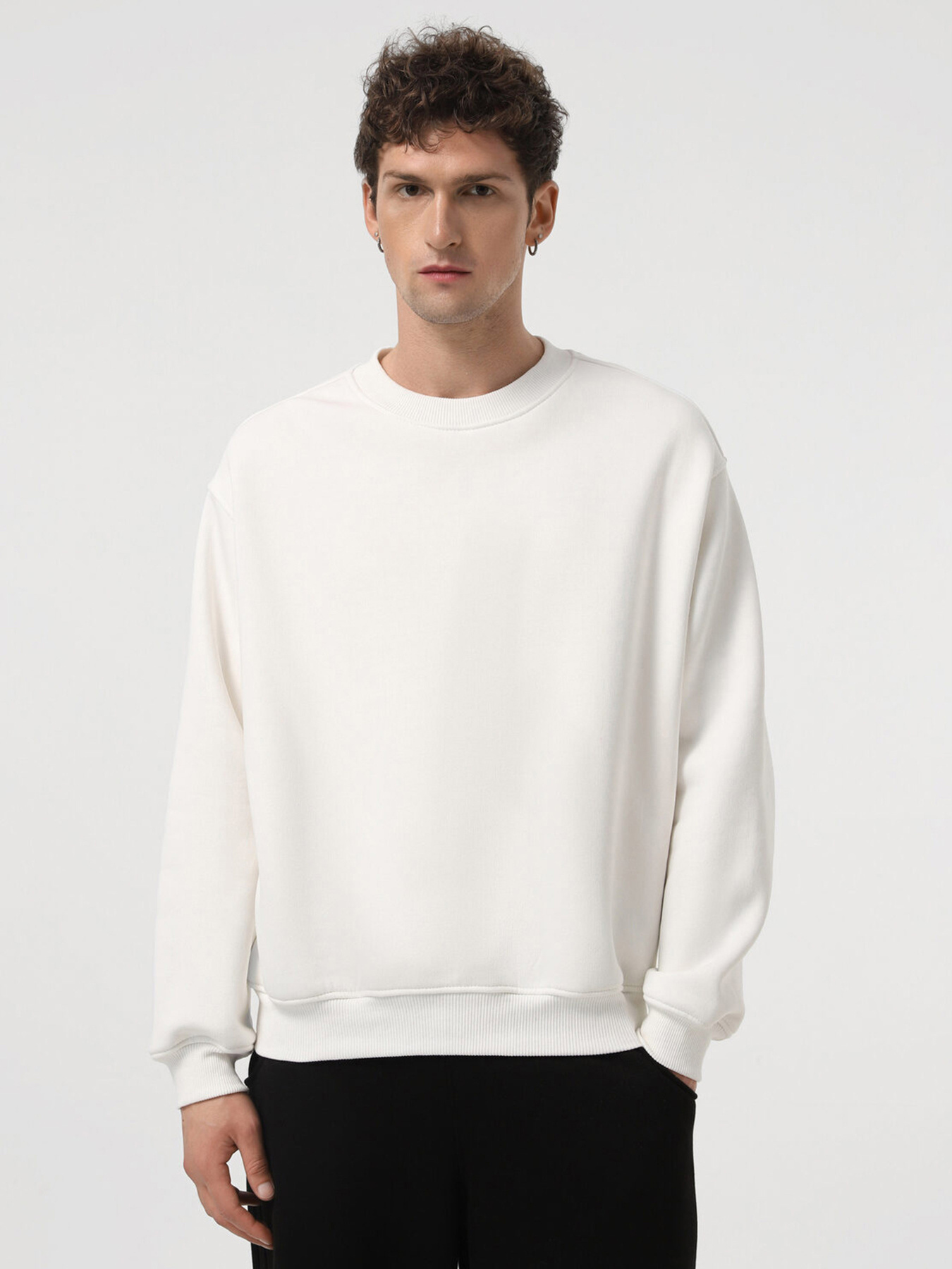 Худі та світшоти IJ модель sweatshirt550-milk Фото