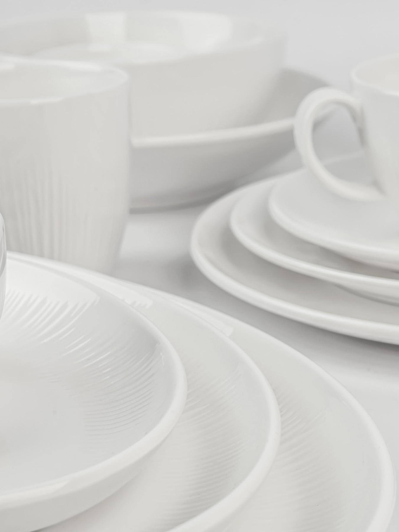 Тарелка овальная "Луч" белая MBM HOME модель KP-110 WHITE Фото