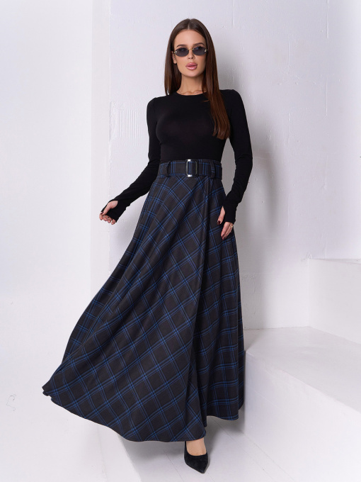 Юбки ISSA Plus модель 14928_мультиколор Фото