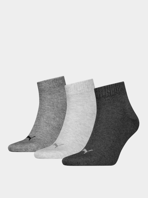 Носки и гольфы PUMA Unisex Quarter Plain 3p модель 938589 Фото