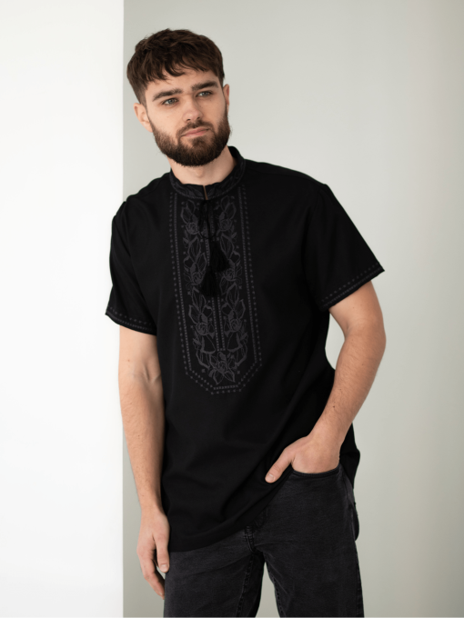 Вышиванки Едельвіка модель 34-23-00black Фото