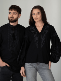 Вышиванки Едельвіка модель 34-23-00black Фото