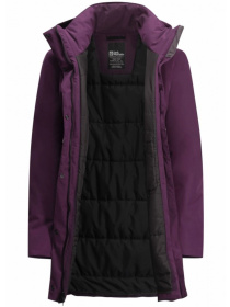 Куртки и дубленки Jack Wolfskin Salier coat модель 1116141_I0082 Фото