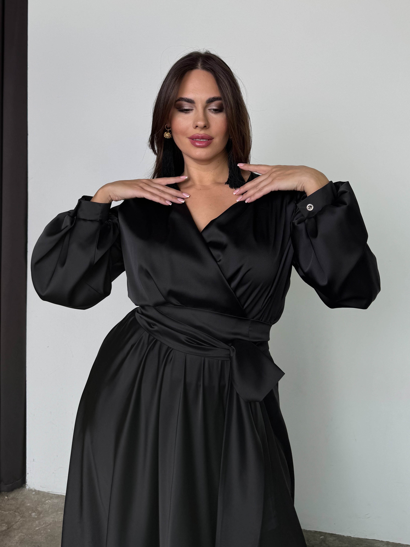 Сукні Jadone Fashion модель Platie_Shiko_Black Фото