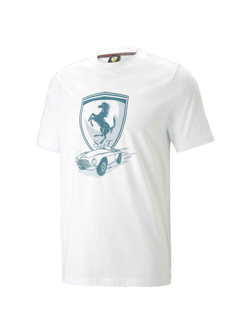 Футболки и поло PUMA Ferrari Race Big S Tee Tonal модель 538184 Фото