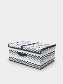 Короб для хранения складной с крышкой "Zigzag" Handy Home модель ZSH-08 Фото