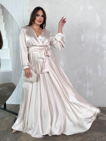 Платья Jadone Fashion модель Platie_Shiko_bej Фото