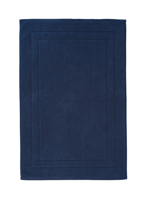 Коврик для ванной "Лагуна" хлопковый синий MBM HOME модель BM-01 S BLUE Фото