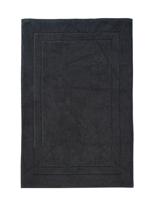 Коврик для ванной "Лагуна" хлопковый темно-серый MBM HOME модель BM-01 S DARK GRAY Фото