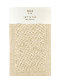 Коврик для ванной "Бухта" бежевый MBM HOME модель BM-05 S BEIGE Фото